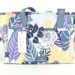 Vera Bradley Palm Floral Lighten Up Everything Organizer